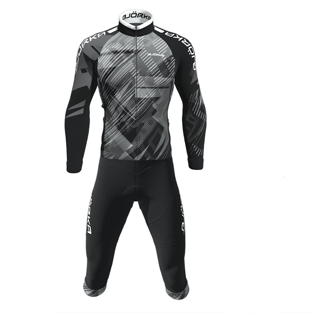 Mountain Biking Pants - ฤดูใบไม้ผลิ/ฤดูใบไม้ร่วง Bjorka ขี่จักรยาน Knickers ชุดกีฬาสำหรับชาย3/4เจล Pad