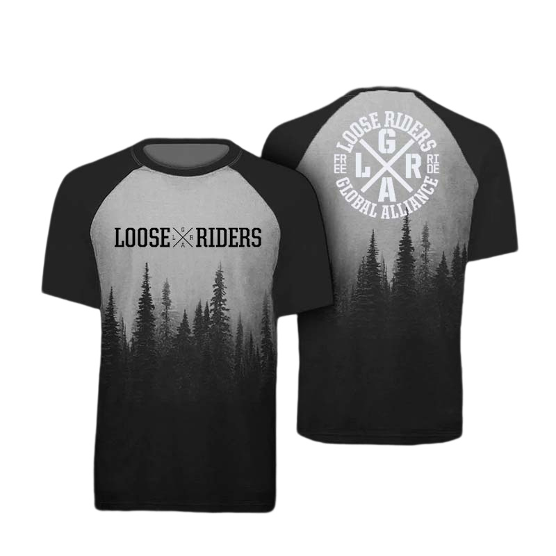 Mountain Biking Jersey - เสื้อขี่มอเตอร์ไซค์แขนสั้น2023หลวม BMX MTB เสือภูเขากระโปรงหน้าร้อน DH motocross