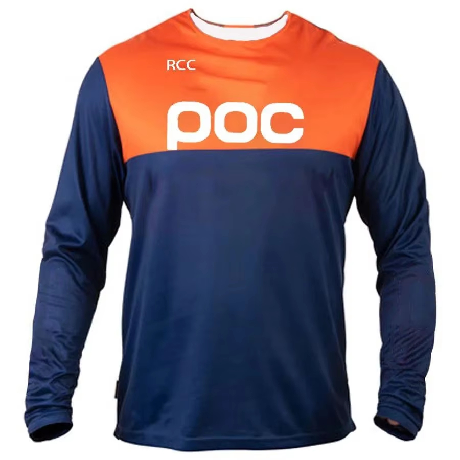 Mountain Biking Jersey - เสื้อปั่นจักรยานแขนยาวสำหรับจักรยานเสือภูเขาดาวน์ฮิลล์ ชุดคู่สำหรับครอบครัว แห้งเร็ว เสื้อกีฬาปั่นจักรยานออฟโรด