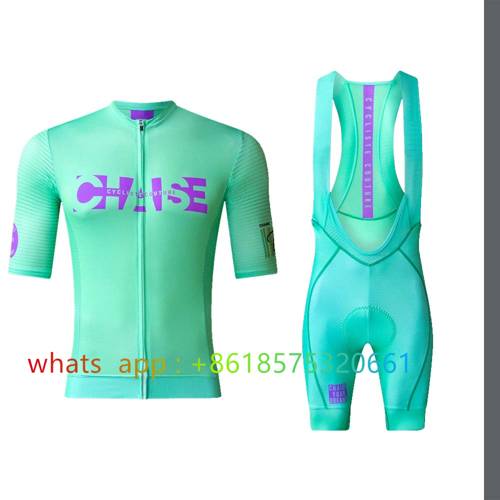 Mountain Biking Pants - ชุดเสื้อเจอร์ซีย์จักรยาน Chaise Cycliste สำหรับผู้ชาย เสื้อแขนสั้นสำหรับจักรยานเสือภูเขา กางเกงขาสั้นแบบมีสายรัดเอว