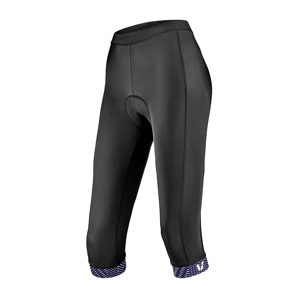 Mountain Biking Knee Pads - ฤดูใบไม้ผลิ/ฤดูใบไม้ร่วง Liv ขี่จักรยาน 3/4 กางเกงสีดําปกป้องเข่าสตรีทีม Pro