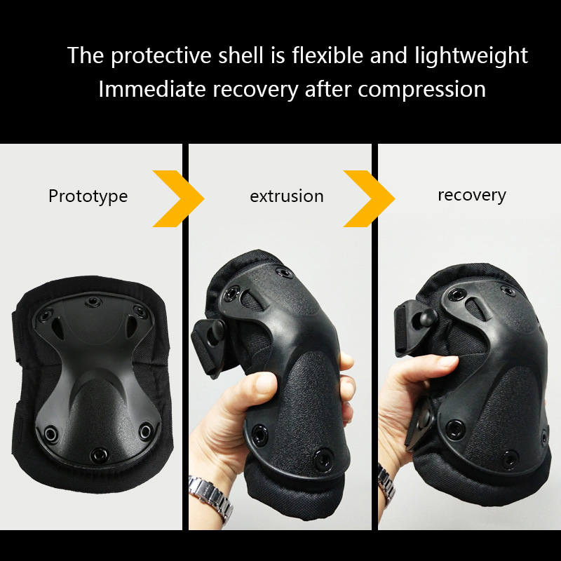 อุปกรณ์ป้องกันยุทธวิธีกลางแจ้ง - Mountain Biking Knee Pads บทวิจารณ์และราคา