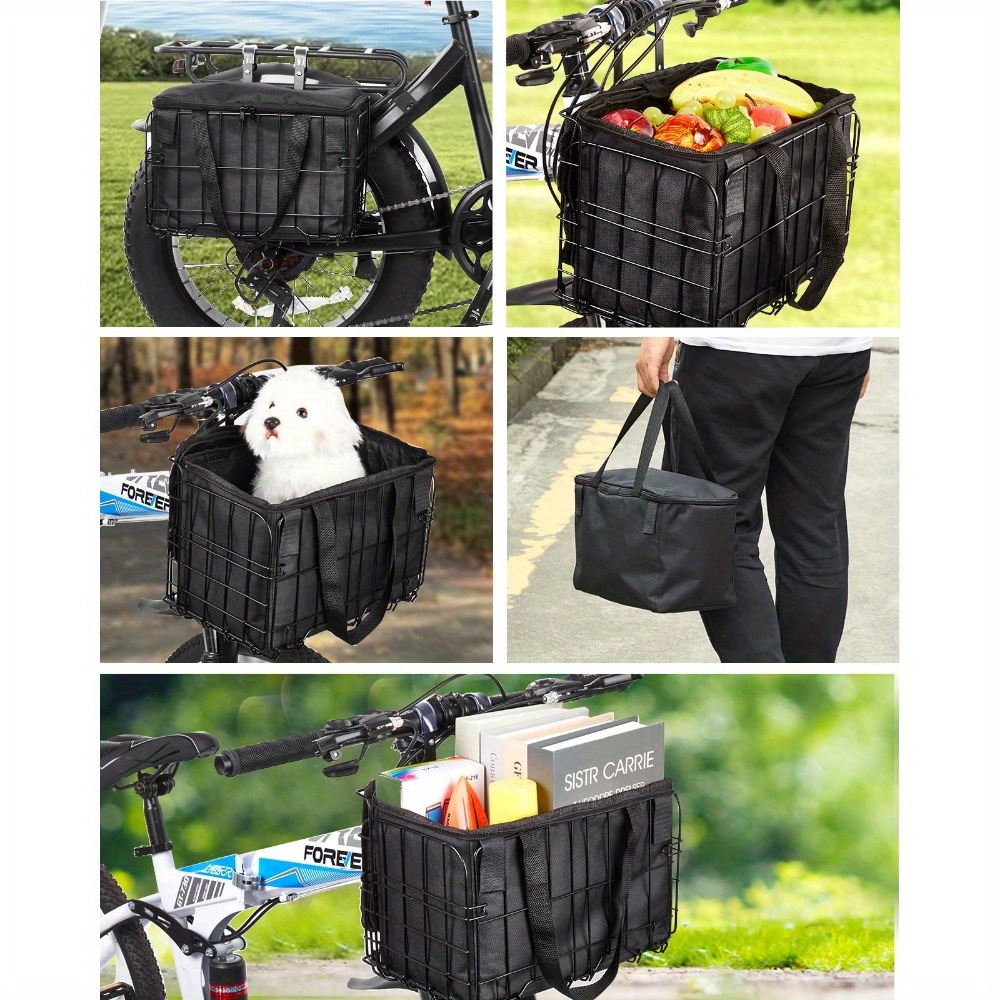 ตะกร้าแขวนจักรยานแบบพับได้สำหร - Mountain Biking Fanny Pack บทวิจารณ์และราคา
