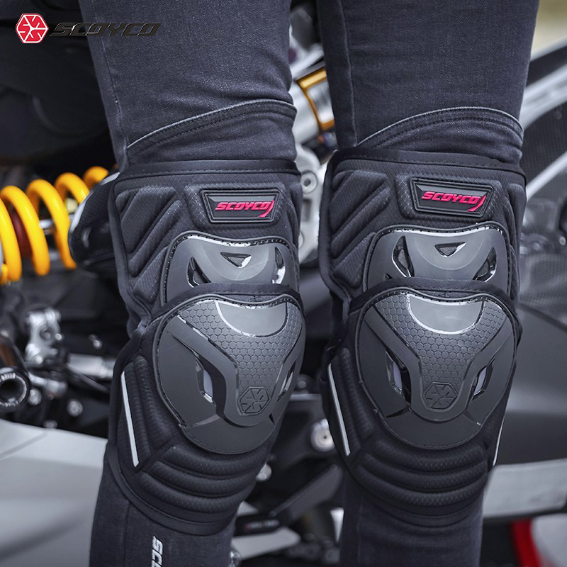 สนับเข่ามอเตอร์ไซค์ SCOYCO ปรั - Mountain Biking Knee Pads บทวิจารณ์และราคา