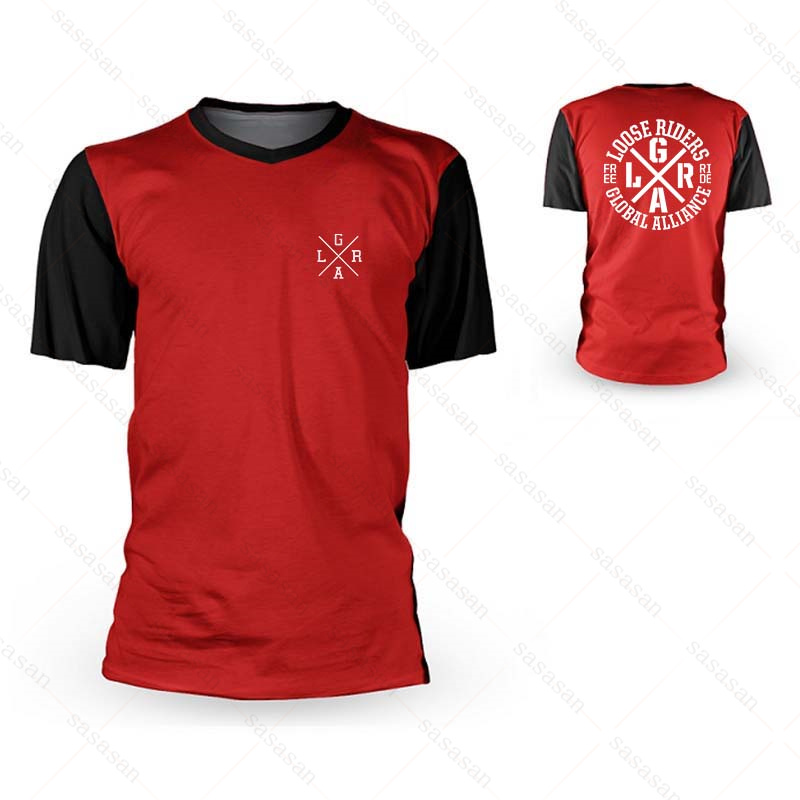 เสื้อกีฬาแขนสั้นสำหรับผู้ชายสำ - Mountain Biking Jersey บทวิจารณ์และราคา