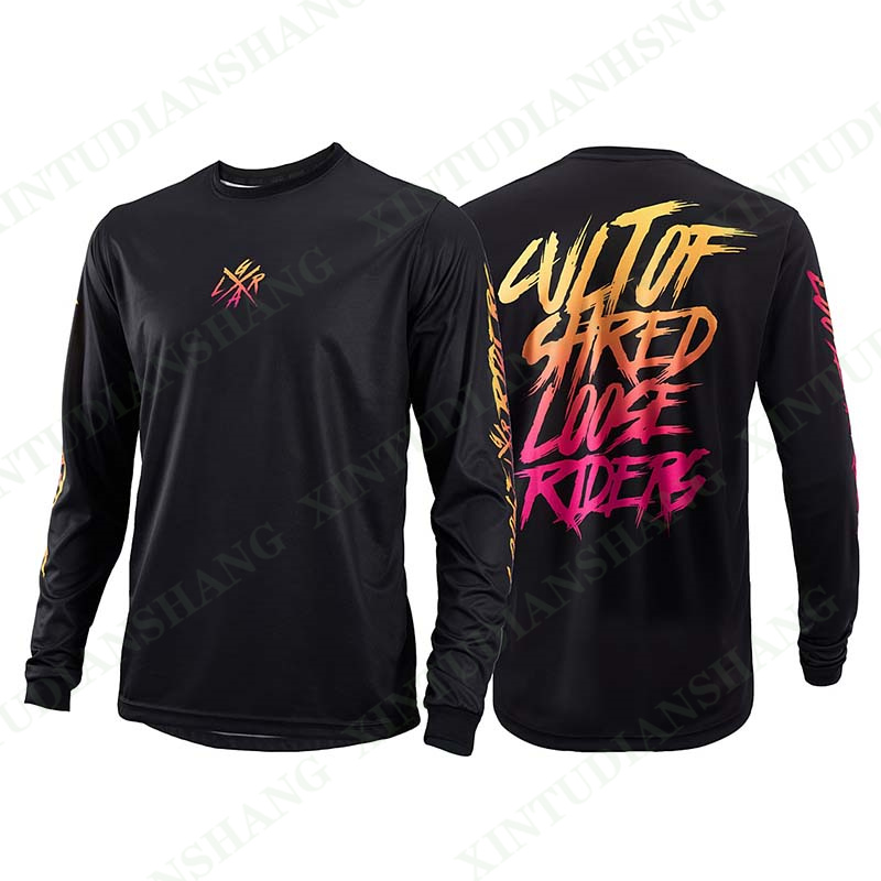 เสื้อเจอร์ซีย์แขนยาวสำหรับผู้ช - Mountain Biking Jersey บทวิจารณ์และราคา