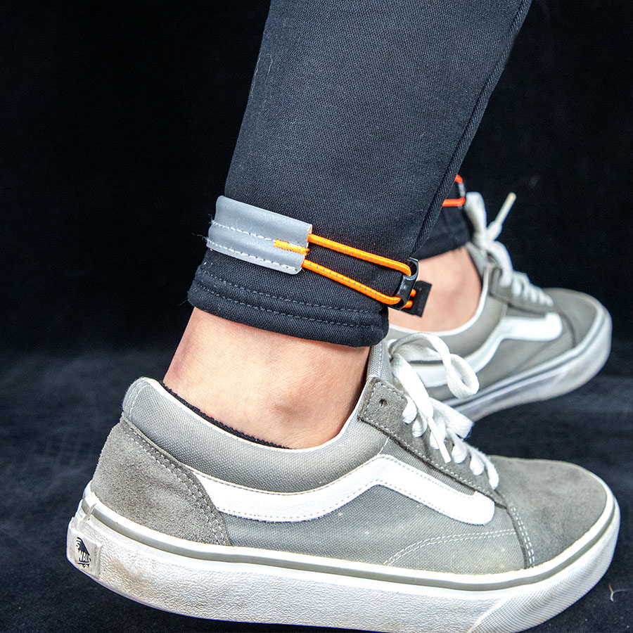 สายรัดขาแบบยืดหยุ่นสะท้อนแสงสำ - Mountain Biking Pants บทวิจารณ์และราคา