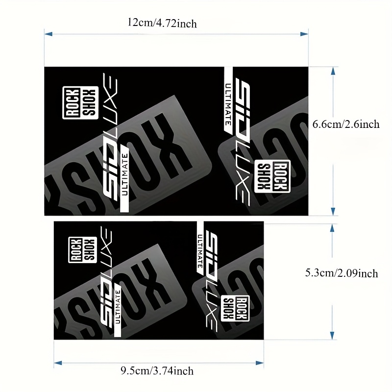 2 ชิ้น/ชุด สติกเกอร์ลูกบอลด้าน - Mountain Biking Quotes บทวิจารณ์และราคา