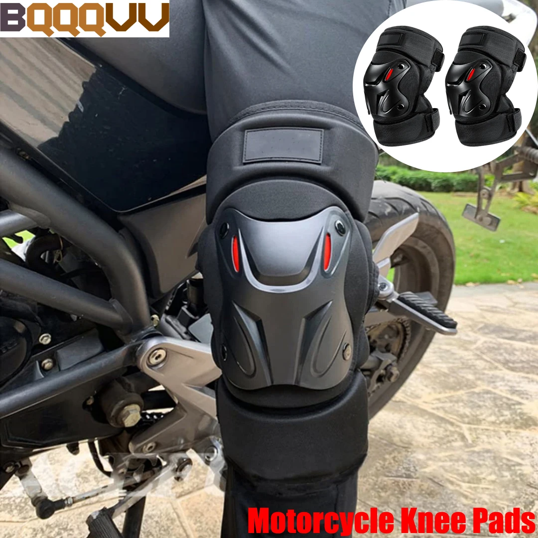 1 คู่แผ่นรองเข่าสำหรับขี่มอเตอ - Mountain Biking Knee Pads บทวิจารณ์และราคา
