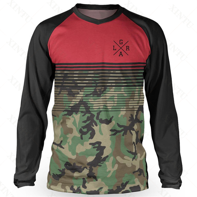 หลวม Rider Men 'S Jersey DH Mo - Mountain Biking Jersey บทวิจารณ์และราคา