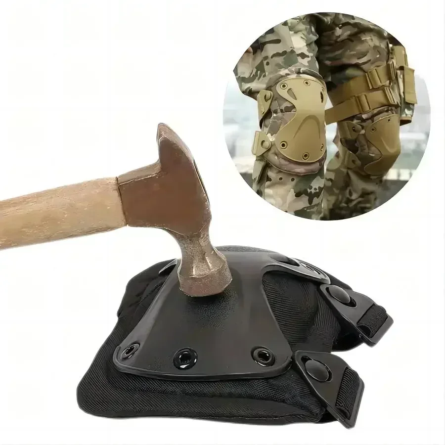 ชุดสนับเข่าและสนับศอกลายพราง S - Mountain Biking Knee Pads บทวิจารณ์และราคา