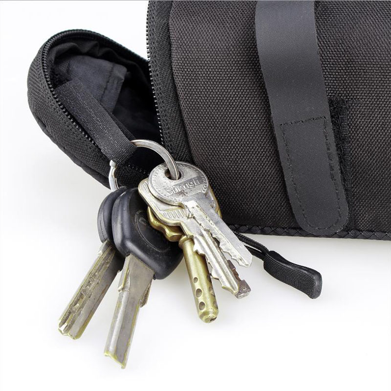 กระเป๋าใต้อานจักรยานไนลอนกันน้ - Mountain Biking Fanny Pack บทวิจารณ์และราคา