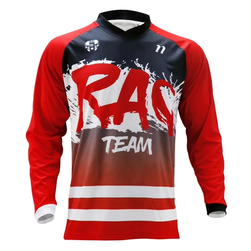 เสื้อแข่งจักรยานเสือภูเขาแขนยา - Mountain Biking Jersey บทวิจารณ์และราคา