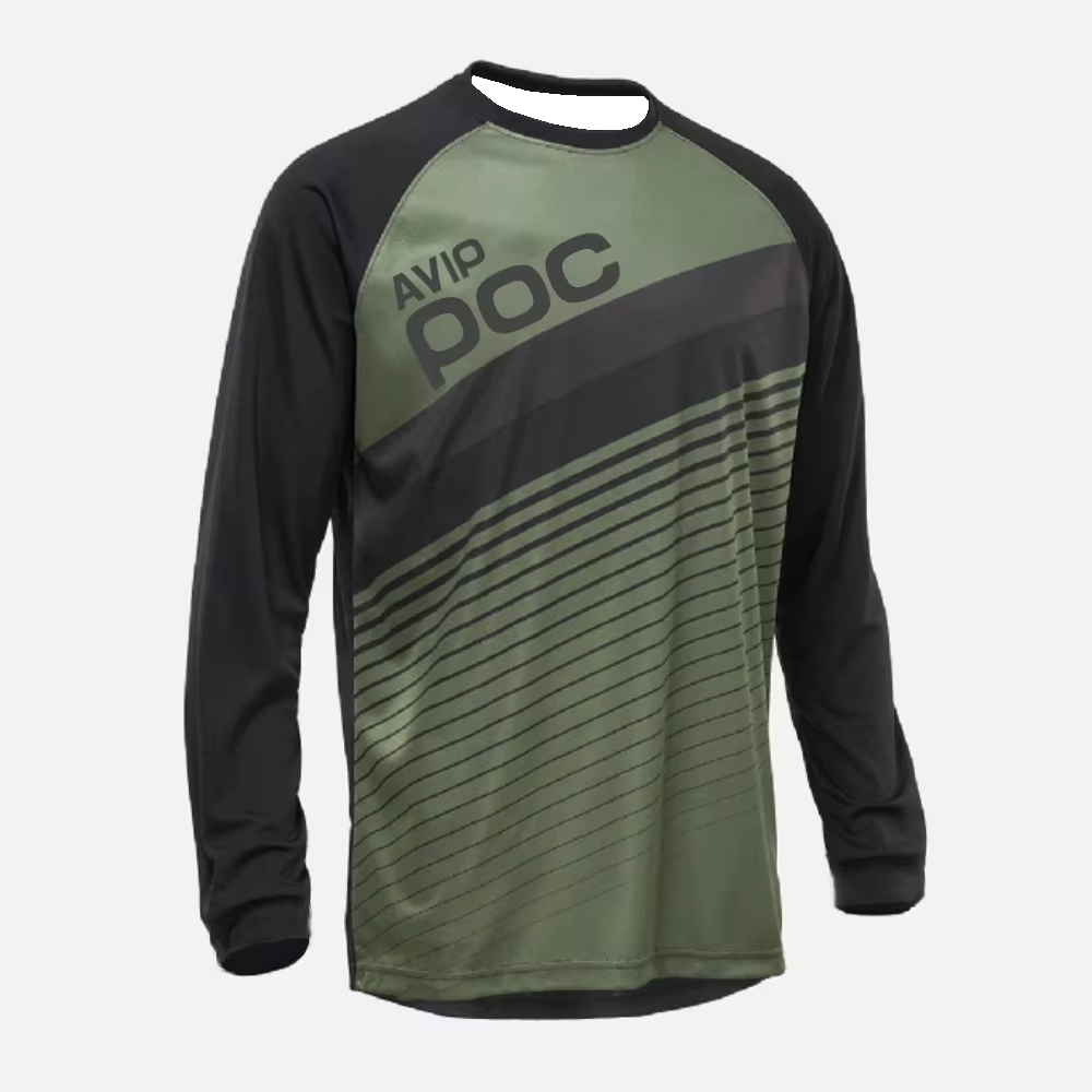 เสื้อเจอร์ซีย์แขนยาวสำหรับผู้ช - Mountain Biking Jersey บทวิจารณ์และราคา